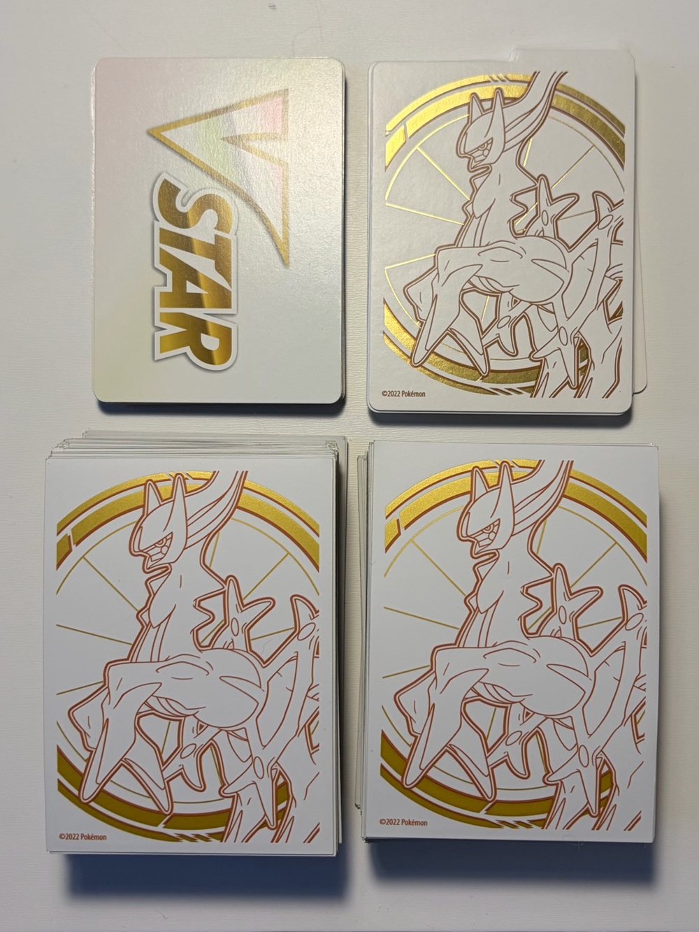 Pokemon Arceus Brilliant Stars ETB Sleeves & Divider Cards